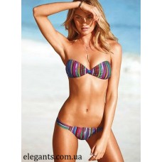 Купить купальники бандо Victoria's Secret (США) - пляжная одежда для плавания 2017. Женское нижнее белье, можно на сайте интернет магазина одежды "Элегант" в Сумах (Украина) - коллекция моды (смотреть онлайн видео и фото девушки топ модели)
