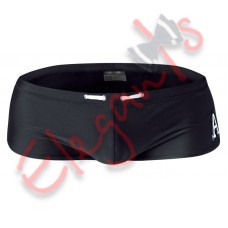 Плавки мужские Varsity Black для плавания в бассейне от AussieBum (Австралия), купить на сайте супермаркета - интернет магазин «Элегант» в Сумах (Украина) - коллекция модной одежды для отдыха (смотреть онлайн бесплатно видео и фото пляжный отдых)