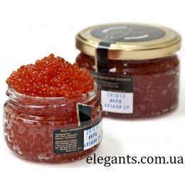Морепродукты : икра лососевая Форели 125 грамм